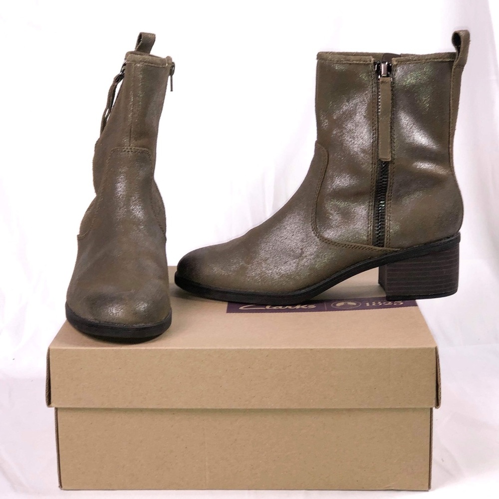 Clarks Nevella Devon Ankle Boot (only 1 wear)